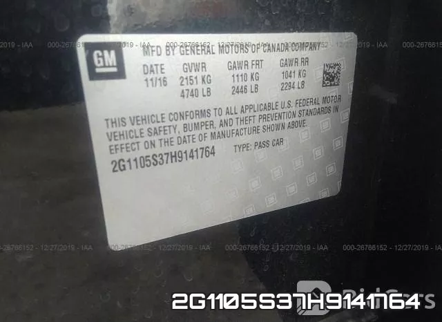 2G1105S37H9141764 фото 10
