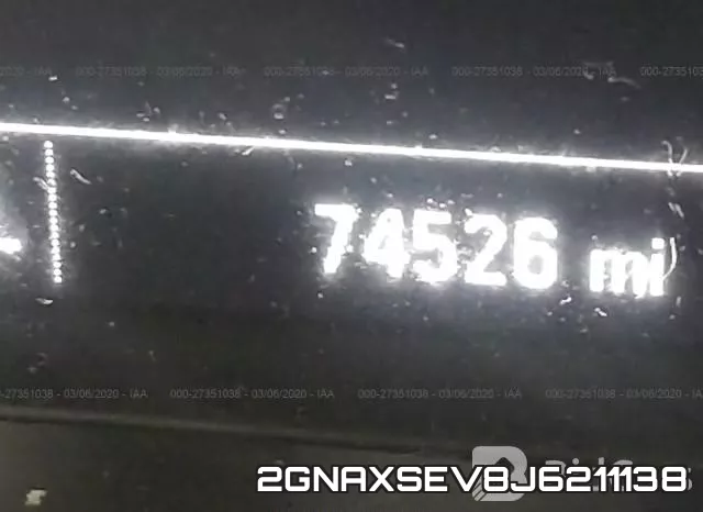 2GNAXSEV8J6211138 фото 8