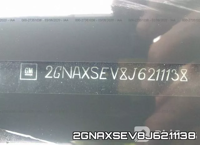 2GNAXSEV8J6211138 фото 10