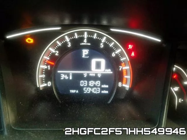 2HGFC2F57HH549946 фото 9