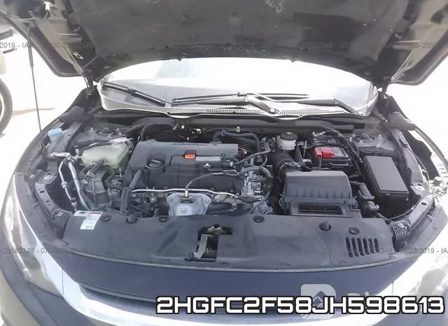 2HGFC2F58JH598613 фото 2