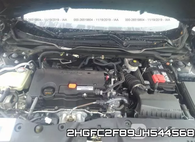 2HGFC2F89JH544568 фото 2