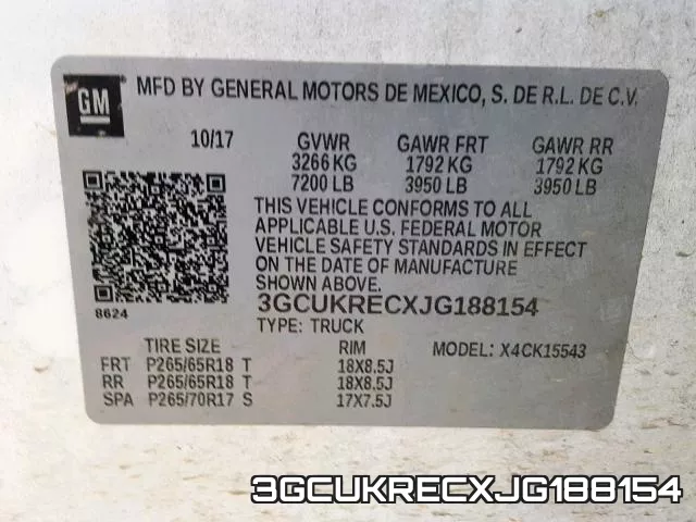 3GCUKRECXJG188154 фото 2