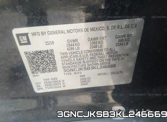 3GNCJKSB3KL246669 фото 10