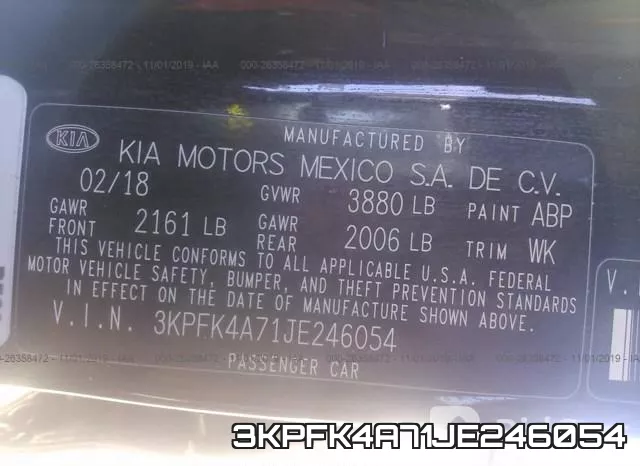 3KPFK4A71JE246054 фото 10