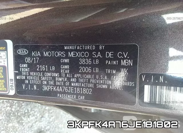 3KPFK4A76JE181802 фото 10