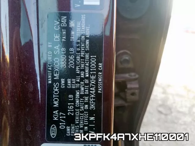 3KPFK4A7XHE110001 фото 2