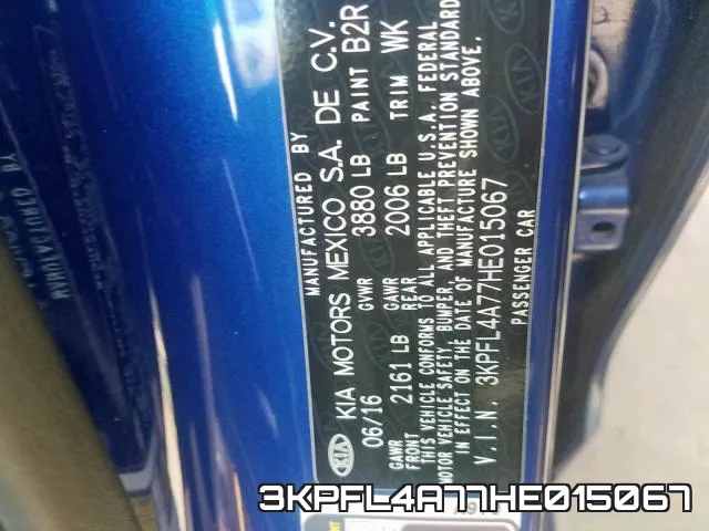 3KPFL4A77HE015067 фото 2