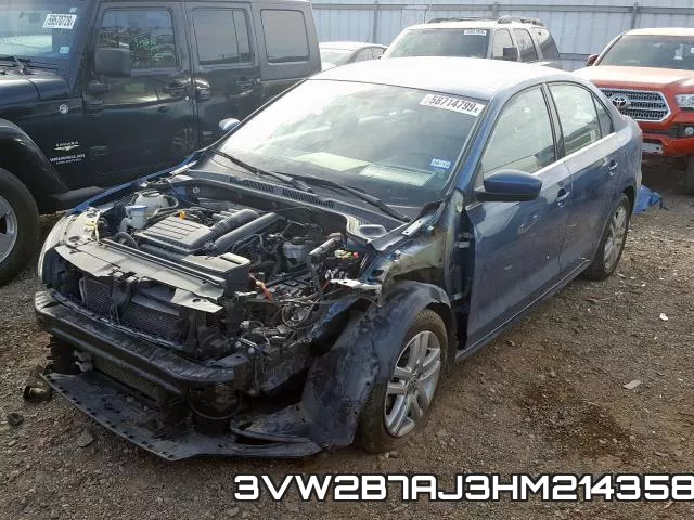 3VW2B7AJ3HM214358 фото 3