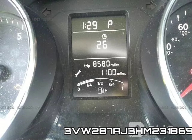 3VW2B7AJ3HM231869 фото 8