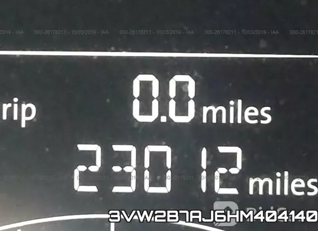 3VW2B7AJ6HM404140 фото 8