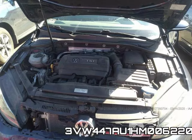 3VW447AU1HM006220 фото 2