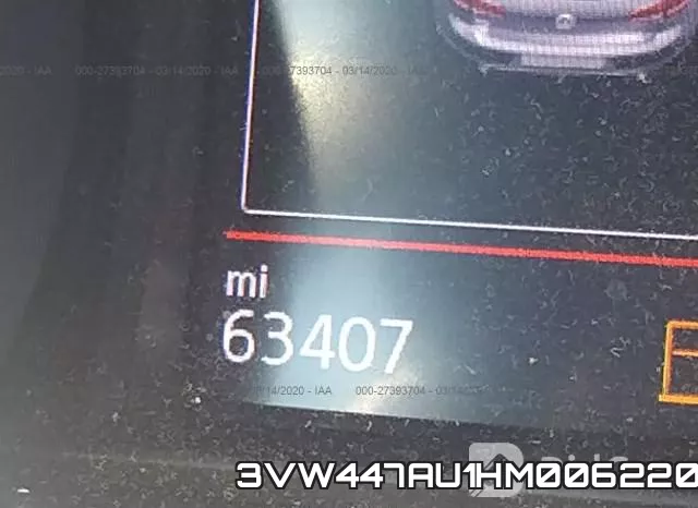 3VW447AU1HM006220 фото 8
