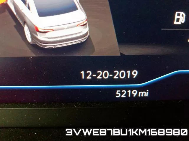 3VWEB7BU1KM168980 фото 9