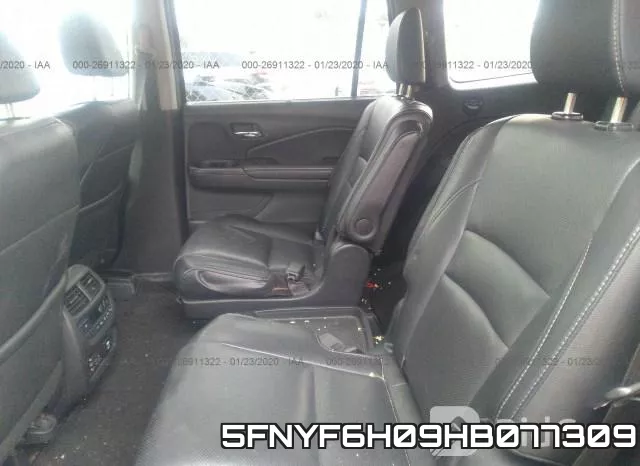 5FNYF6H09HB077309 фото 9