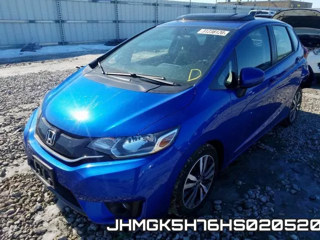 JHMGK5H76HS020520 фото 3