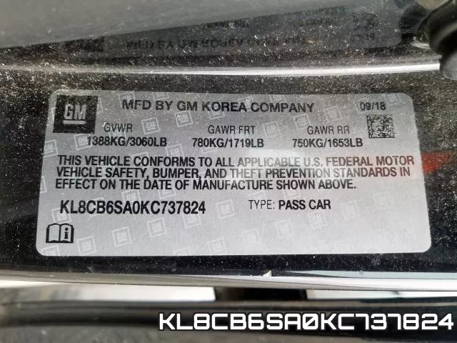 KL8CB6SA0KC737824 фото 2