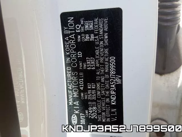 KNDJP3A52J7899500 фото 2
