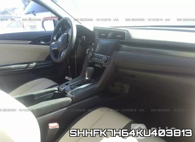 SHHFK7H64KU403813 фото 6