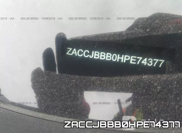 ZACCJBBB0HPE74377 фото 10