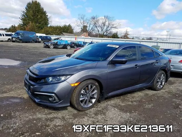 19XFC1F33KE213611 фото 3