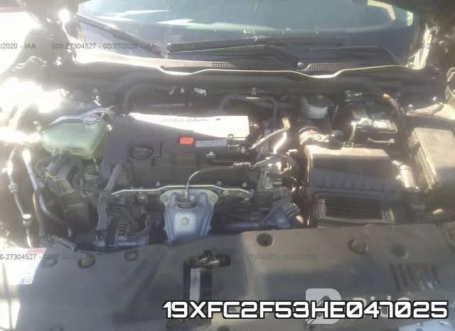 19XFC2F53HE047025 фото 2