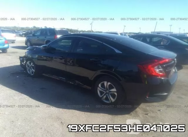19XFC2F53HE047025 фото 4