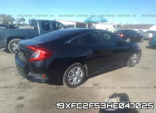 19XFC2F53HE047025 фото 5