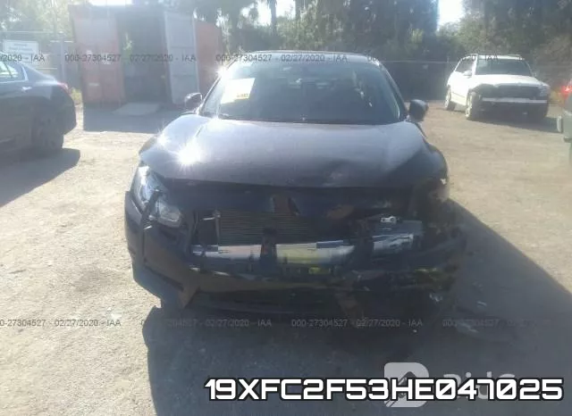 19XFC2F53HE047025 фото 7
