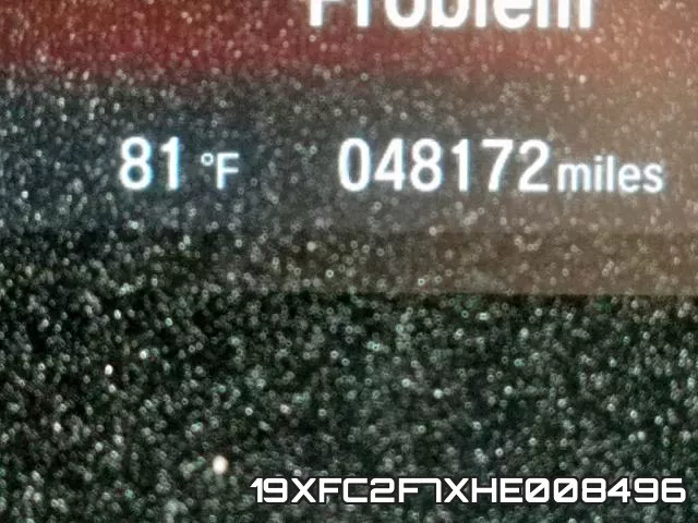 19XFC2F7XHE008496 фото 9