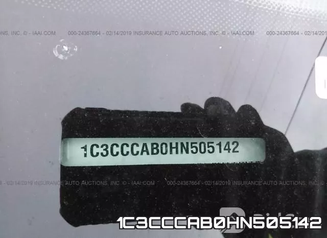 1C3CCCAB0HN505142 фото 10