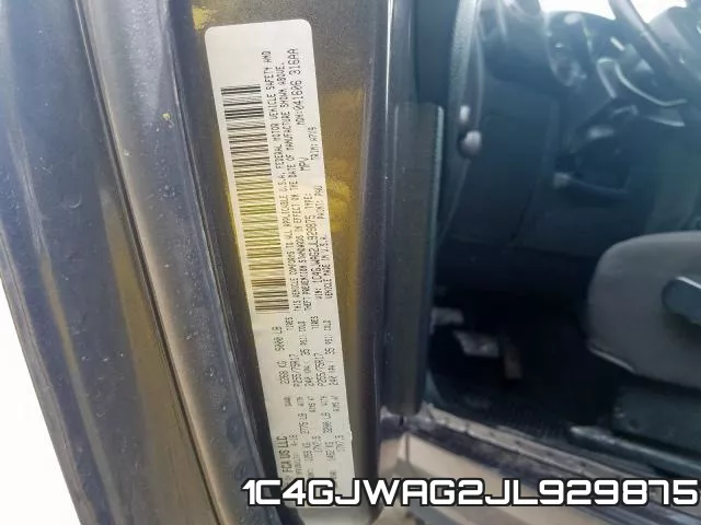 1C4GJWAG2JL929875 фото 2