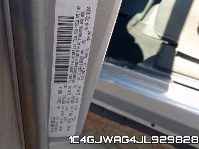 1C4GJWAG4JL929828 фото 2