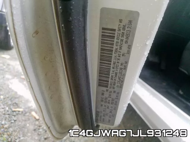 1C4GJWAG7JL931248 фото 2