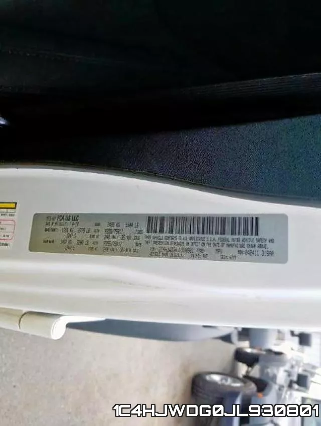1C4HJWDG0JL930801 фото 2