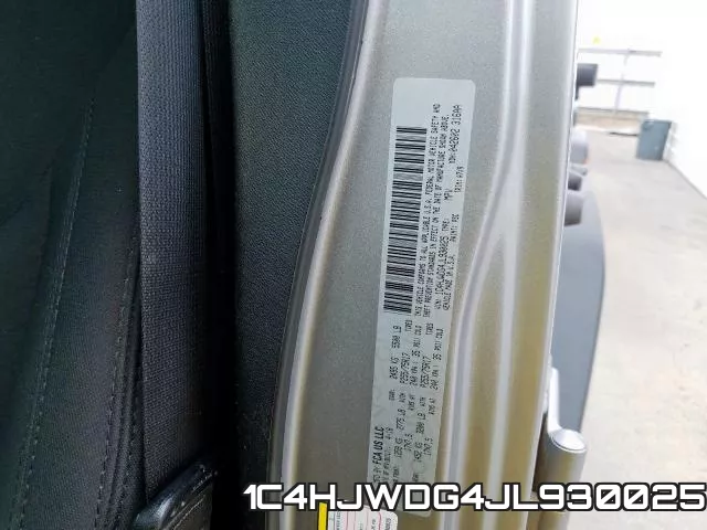1C4HJWDG4JL930025 фото 2