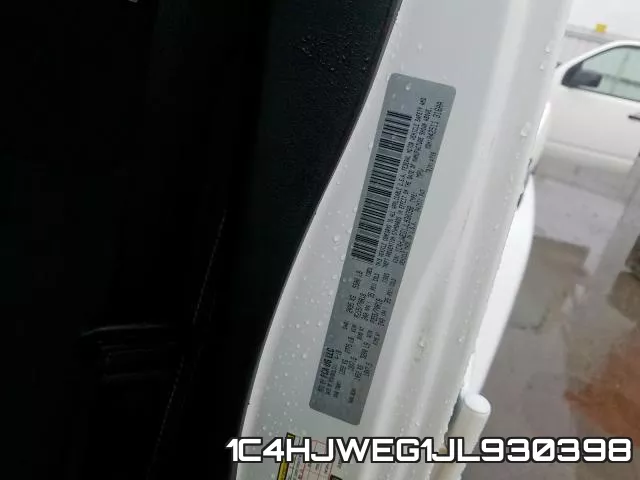 1C4HJWEG1JL930398 фото 2