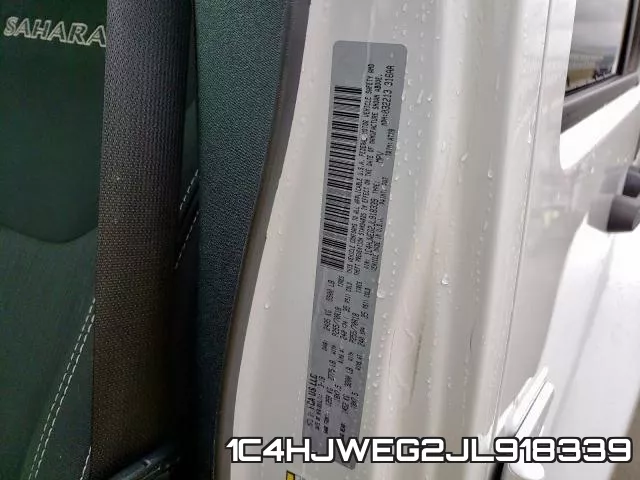 1C4HJWEG2JL918339 фото 2