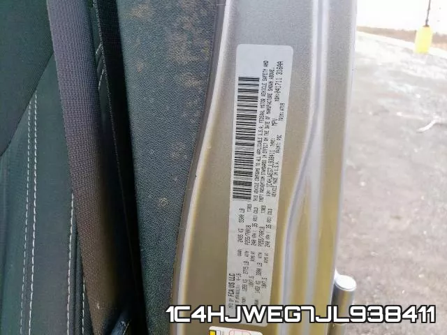 1C4HJWEG7JL938411 фото 2