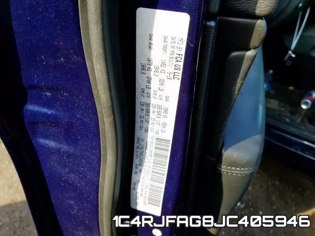 1C4RJFAG8JC405946 фото 2