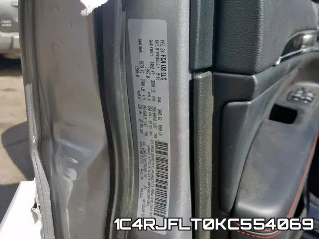 1C4RJFLT0KC554069 фото 2