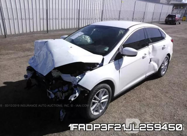 1FADP3F21JL259450 фото 3