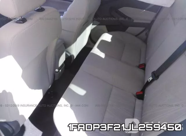 1FADP3F21JL259450 фото 9