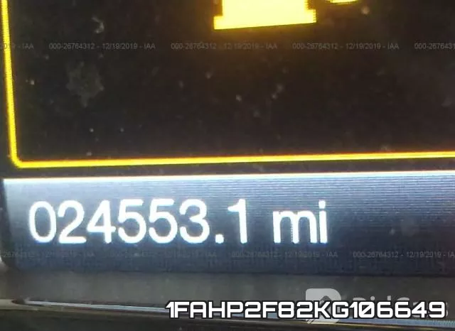 1FAHP2F82KG106649 фото 8