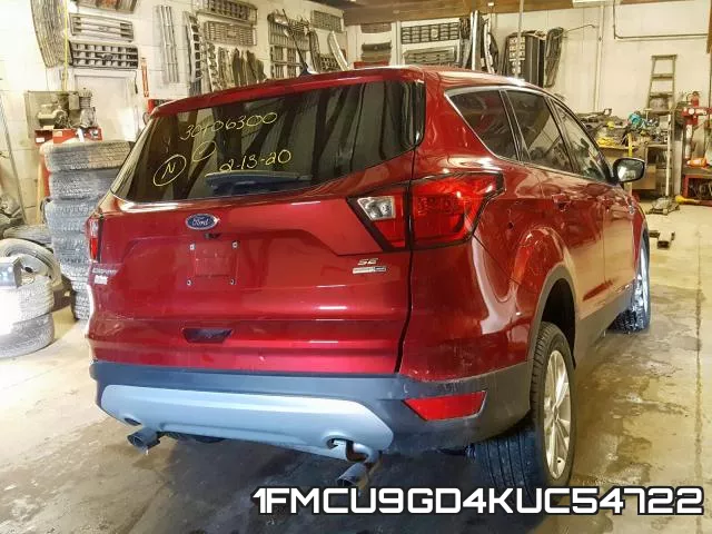 1FMCU9GD4KUC54722 фото 5