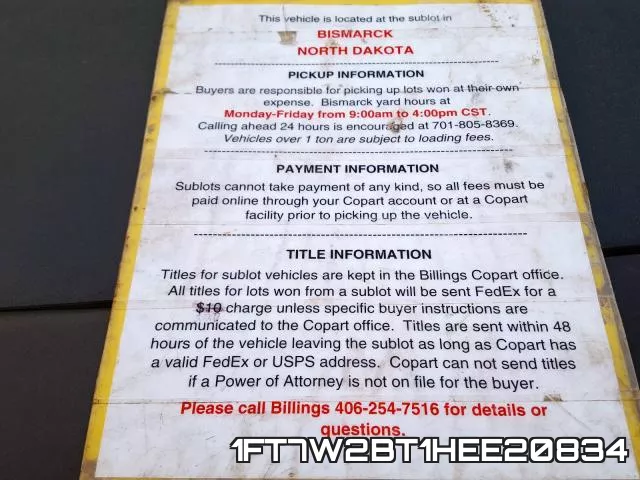 1FT7W2BT1HEE20834 фото 10