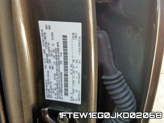 1FTEW1EG0JKD02068 фото 2