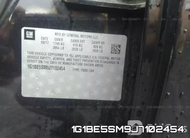 1G1BE5SM9J7102454 фото 10