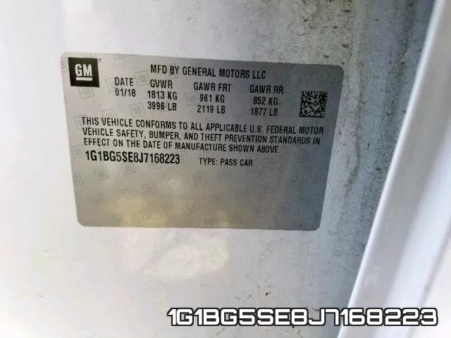 1G1BG5SE8J7168223 фото 2