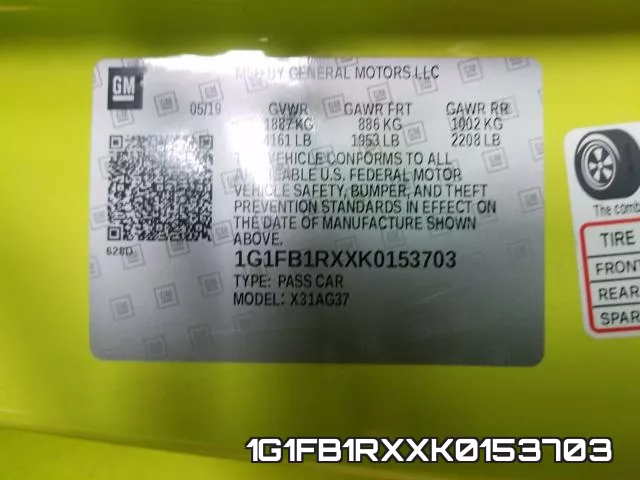 1G1FB1RXXK0153703 фото 2